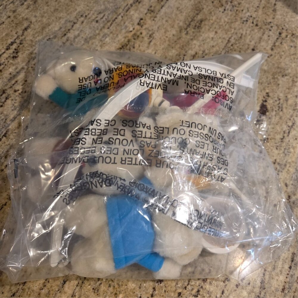 Jolly Jumper Vintage Hanging Teddy Bear Rainbow Mobile 80's Retr Kids Baby Room - Picture 11 of 11